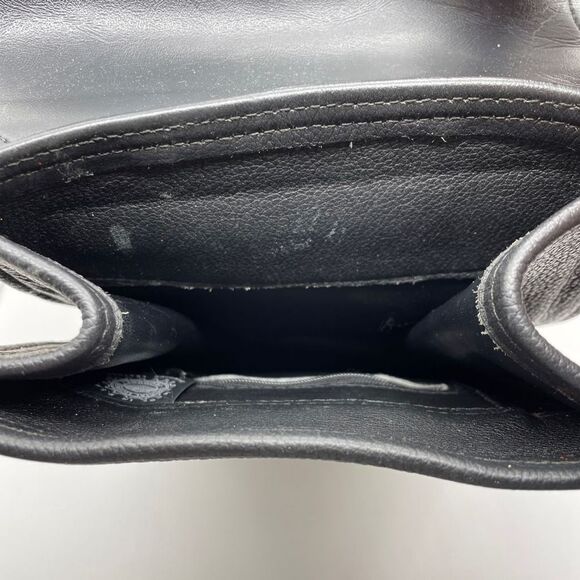 Vintage Harley Davidson Leather Backpack,  Genuine Leather Hardshell With Logo. - Picture 3 of 5